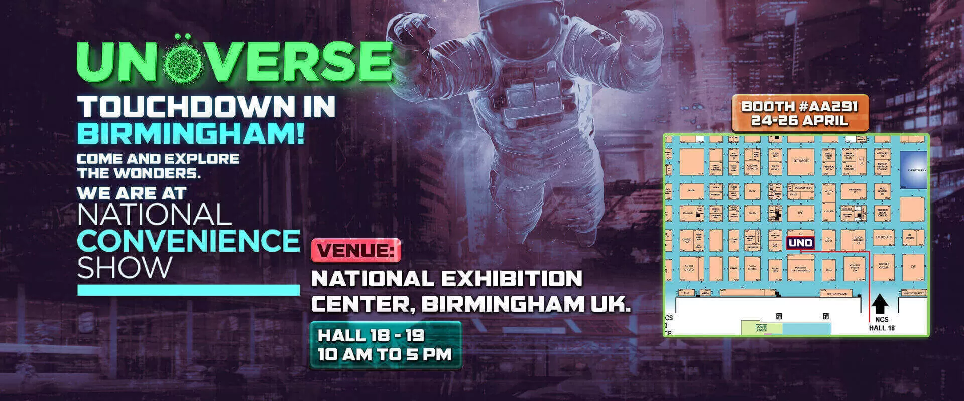 Unoverse Birmingham Event Banner