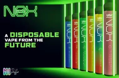 UNO NOX: A disposable vape from the future